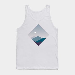 Pink Mountains Tank Top